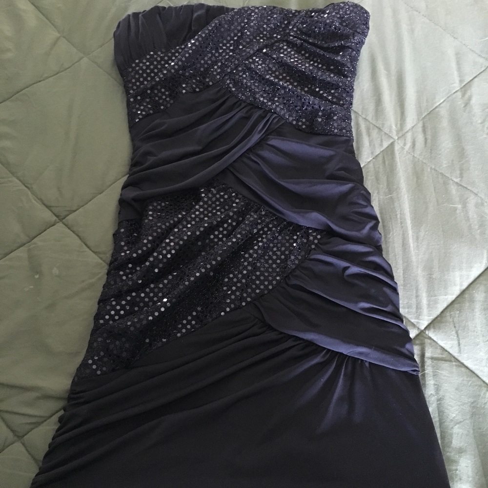 Black cocktail dress